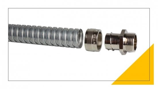 Dławik do peszla Anaconda Multiflex typ FCCN DN 10 IP40 M12x1,5 256.011.0 /1szt./