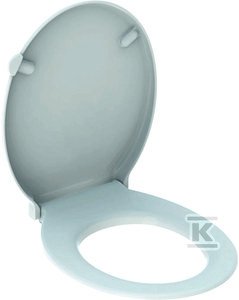 Selnova Comfort Deska sedesowa, mocowanie od góry, zachodząca pokrywa deski sedesowej, antybakteryjna łazienka bez barier