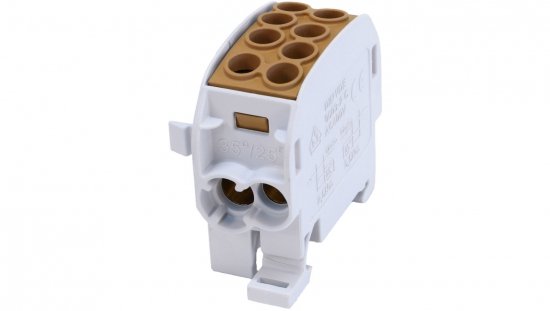 SCB 35-Cu Blok rozdzielczy - odgałęźny Cu 80210 SIMBLOCK brązowy 81504015