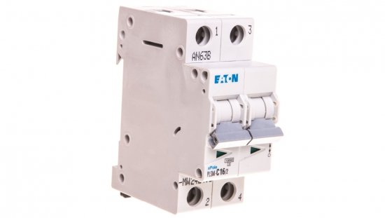 Wyłącznik nadprądowy 2P C 16A 10kA AC PLSM-C16/2-MW 242405