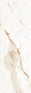 Ceramika Color Calacatta Gold Hexagon 25x75