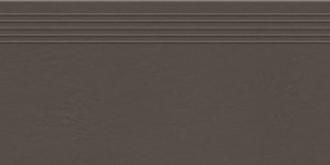 Tubądzin Industrio Dark Brown Stopnica MAT 59,8x29,6