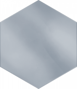 Paradyż Uniwersalny Hexagon Lustro 19,8x17,1