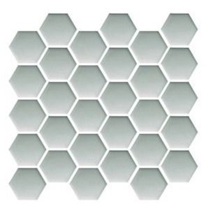 Ceramika Color Platinum Glass Hexagon Mosaic 25x25,8