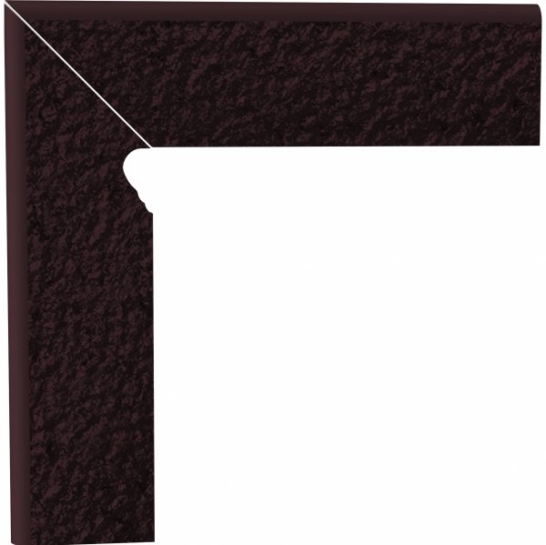 Paradyż Natural Brown Cokół 2 EL-Lewy Duro 8,1x30