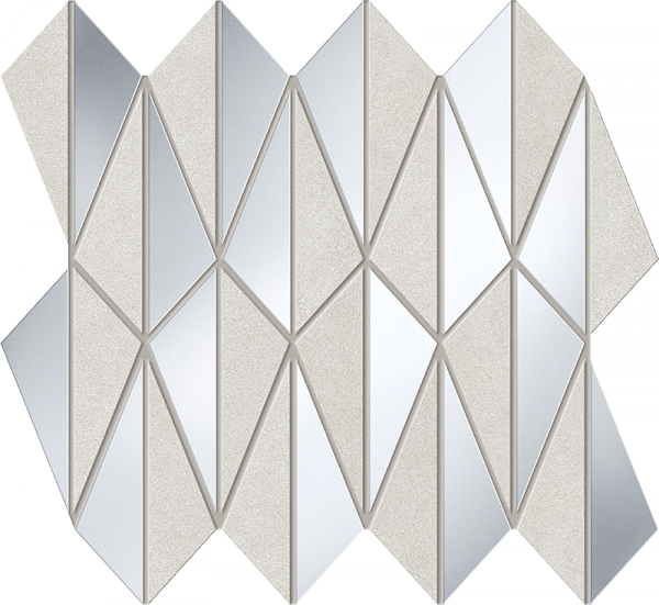 Tubądzin Maciej Zień Lucid pearl mozaika 26,9x23,0
