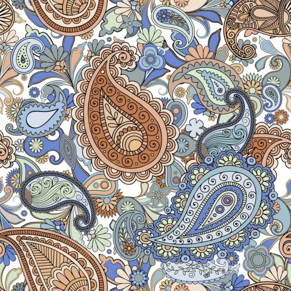 Keros Paisley Nur 25x25