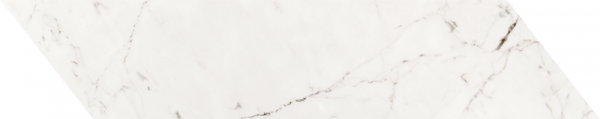 Tubądzin Maciej Zień Sophisticated White left listwa 41,7x9,8