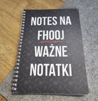 Notes na Fhooj ważne notatki! 