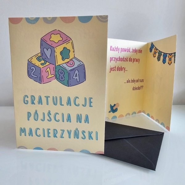 Kartka Okolicznościowa - dla przyszłej mamy!