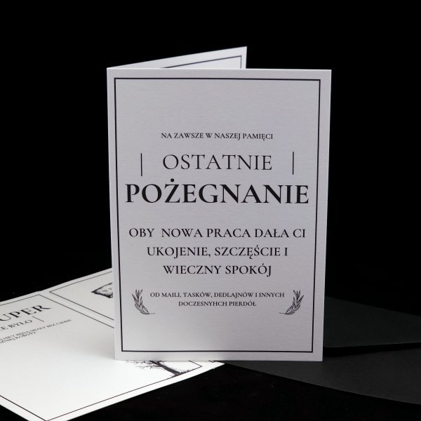 Zestaw Offboardingowy z Herbatą