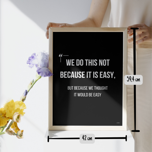 Plakat ścienny A2 - We do this!