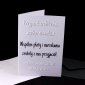 Kartka Okolicznościowa - pożegnanie przyjaciela 