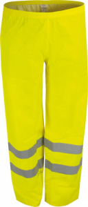 Spodnie przeciwdeszczowe RHG, rozmiar M, żółte