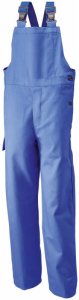 Spodnie spawalnicze, rozmiar 50, 360 g/m², niebieski królewski