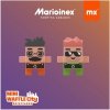 Marioinex Klocki Waffle mini - Śmieciarka 148 elementów