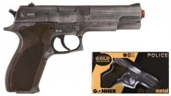 Pulio Pistolet policyjny metalowy GONHER 45/1