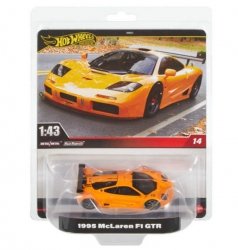 Hot Wheels Pojazd PRM 1:43 MCLAREN F1 GT