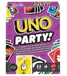 Mattel Gra UNO Party Imprezowa refresh