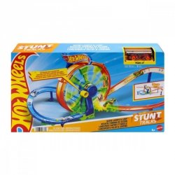 Hot Wheels Tor samochodowy Wyścigowa Turbo Pętla Zestaw