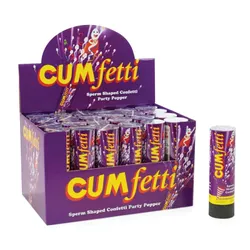 Cumfetti Party Confetti 15 cm - konfetti w kształcie zabawnych motywow