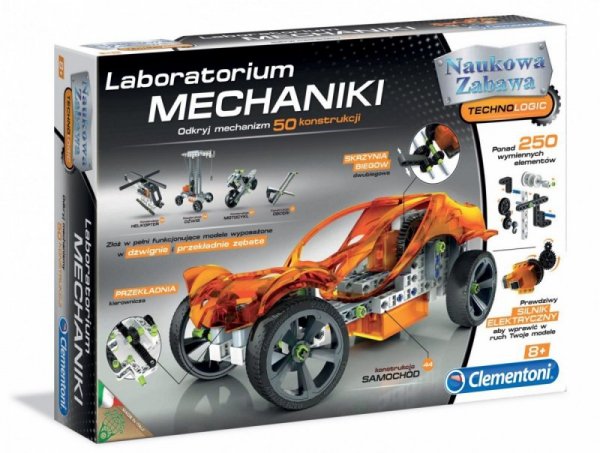 Clementoni Laboratorium mechaniki 50 konstrukcji