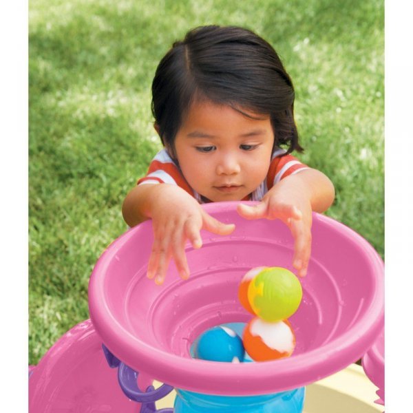 Little Tikes Wodny stół spiralny różowy