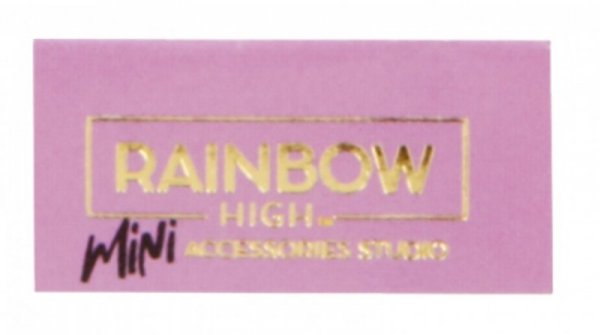MGA Torebka Rainbow High Accessories Studio Series 1 Asortyment