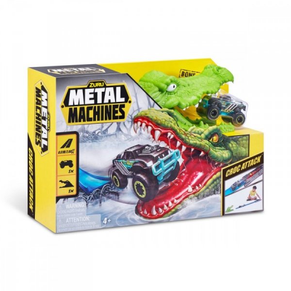ZURU Metal Machines Tor samochodowy Zestaw Atak Krokodyla