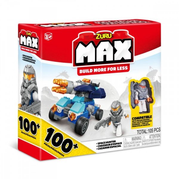 ZURU Max Build Zestaw klocków 100+ elementów mix
