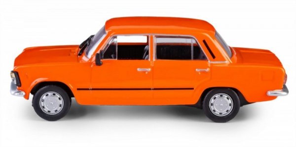 Daffi Pojazd PRL Fiat 125p pomarańczowy