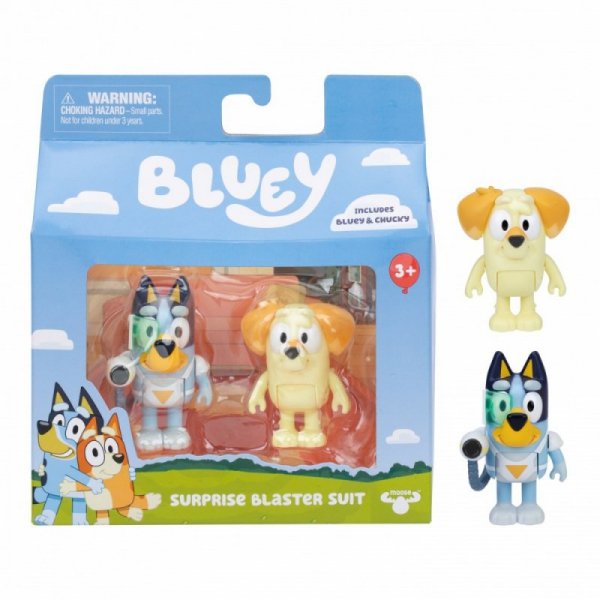 Tm Toys Figurka Bluey 2-pak