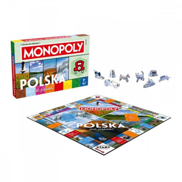 Winning Moves Gra Monopoly Polska jest piękna 2025