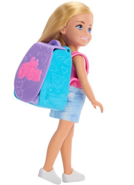 Mattel Lalka Barbie Chelsea Plecak z kotkiem