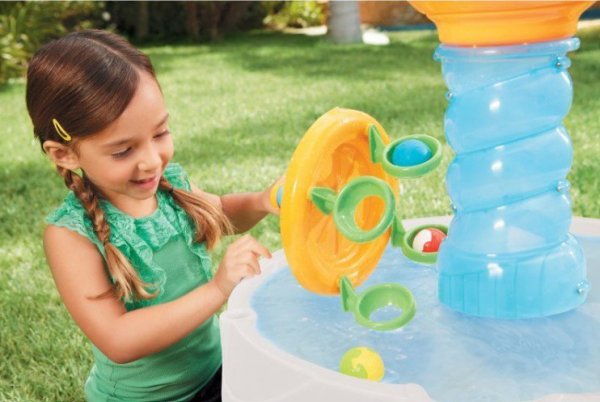 Little Tikes Wodny Stół Piaskownica Spiralna Fontanna