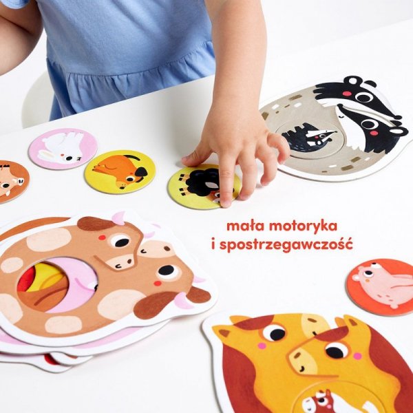 CzuCzu Układanka Pierwsze puzzle - Rodzinki