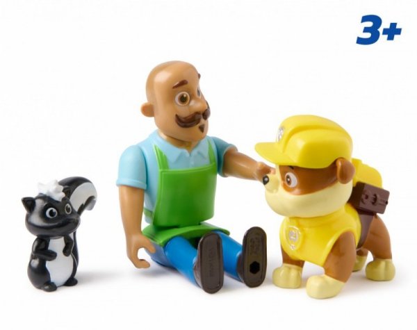 Spin Master Zestaw figurek Psi Patrol Rubble