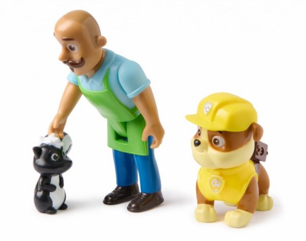 Spin Master Zestaw figurek Psi Patrol Rubble
