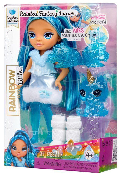 MGA Lalka Rainbow High Little Rainbow, Sapphire (blue)