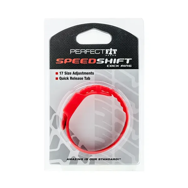 Perfect Fit Speed Shift - Regulowany pierścień dopasowujący, czerwony