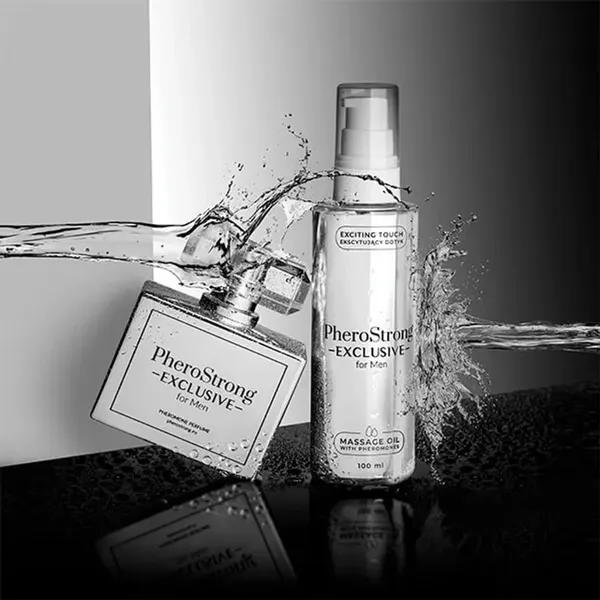 PheroStrong Exclusive For Men Olejek do masażu z feromonami 100ml