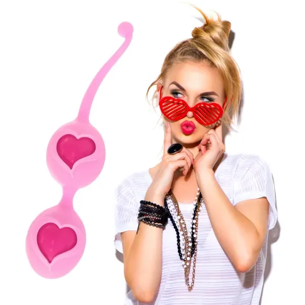Kulki gejszy - FeelzToys Desi Pink