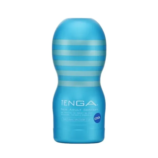 Masturbator z mentolem - Tenga Original Vacuum Cup Cool Edition