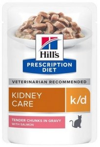 Hill's Prescription Diet k/d Feline Łosoś saszetka 85g