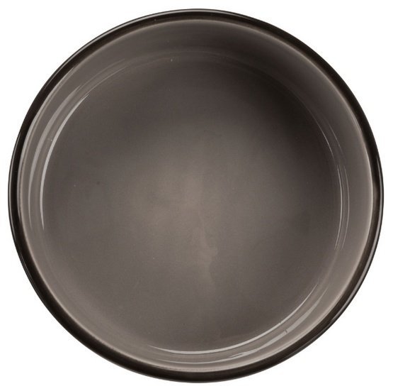 Trixie Miska ceramiczna czarna w szare łapki 0,8L/16cm [TX-24532]