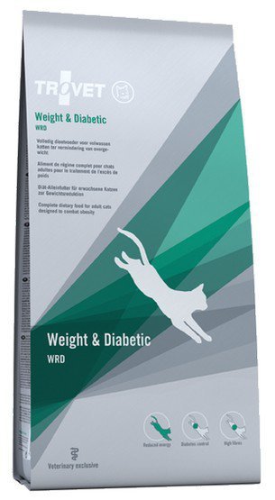 Trovet WRD Weight & Diabetic dla kota 3kg