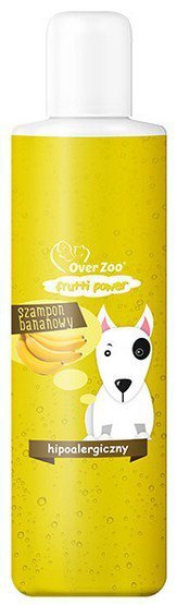 Over Zoo Frutti Power Szampon o zapachu bananowym - hipoalergiczny dla psa 200ml