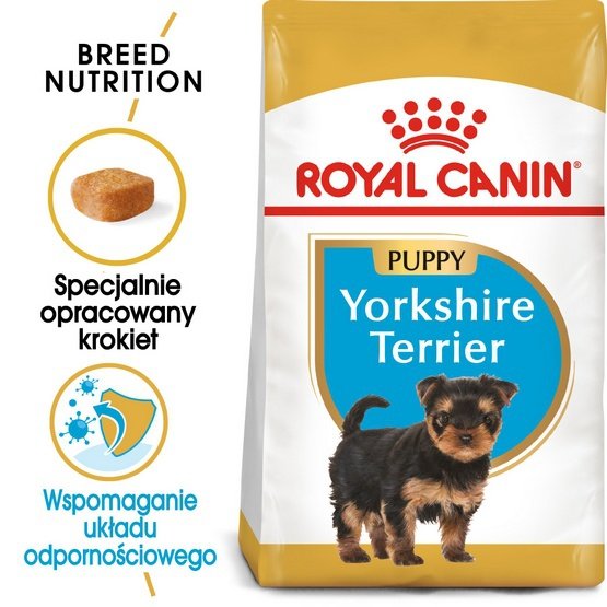 Royal Canin Yorkshire Terrier Puppy karma sucha dla szczeniąt do 10 miesiąca, rasy yorkshire terrier 0,5kg