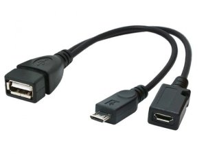 Gembird KABEL USB MICRO AF-BM+(F) USB 2.0 OTG 15CM