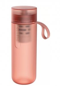 Philips Butelka z filtrem 0.59l czerwono-różowy AWP2712RDR/10